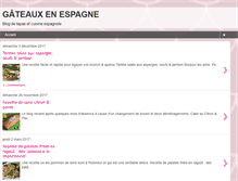 Tablet Screenshot of gateauxenespagne.com
